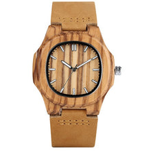 Load image into Gallery viewer, Mens wood watches
